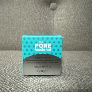 Benefit The POREfessional Smooth Sip Moisturizer | Mini 10 mL | New